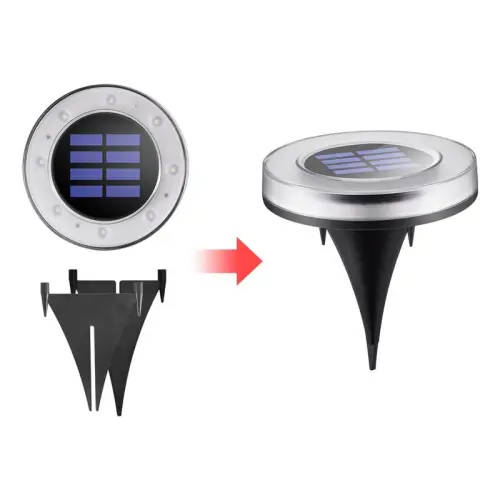 8 LED Outdoor Solar Power Lighting