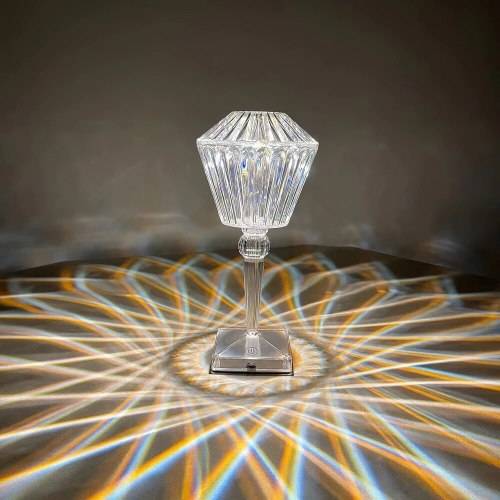 Indoor USB Charging Diamond Table Lamp PM-32