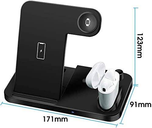 4 in 1 Wireless Fast Charger for iPhone, Apple Watch and AirPods
