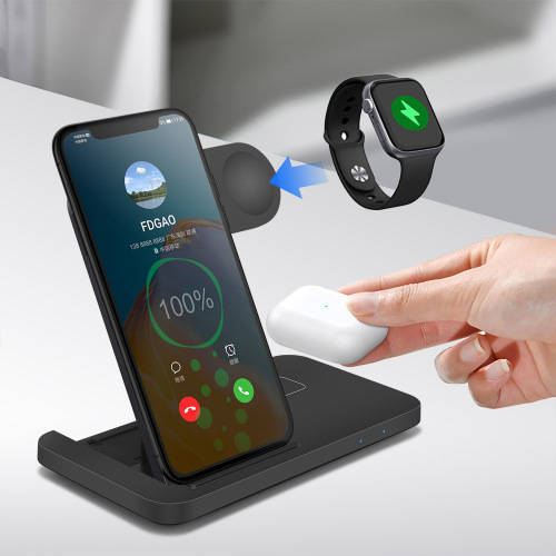 4 in 1 Wireless Fast Charger for iPhone, Apple Watch and AirPods