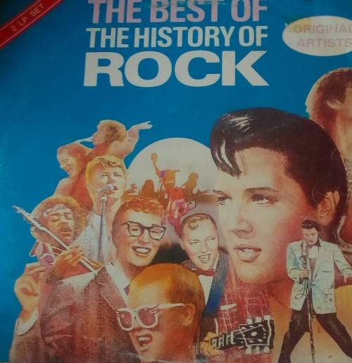 THE BEST OF THE HISTORY OF ROCK - 2 LP SET - Original Artists