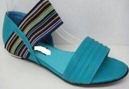 Teal Sandal Shoes size 7
