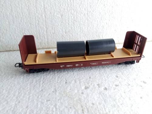 LIMA FLAT WAGON WITH DRUMS