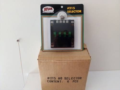 ATLAS HO SCALE FULL BOX OF SELECTOR SWITCHES