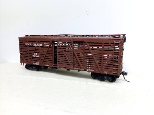 HO/OO SCALE ATHEAN CATTLE WAGON