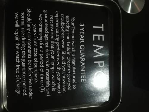 New Tempo Watch for Sale