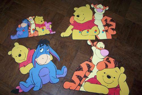 @winnie the pooh wall decor- What a bargain@