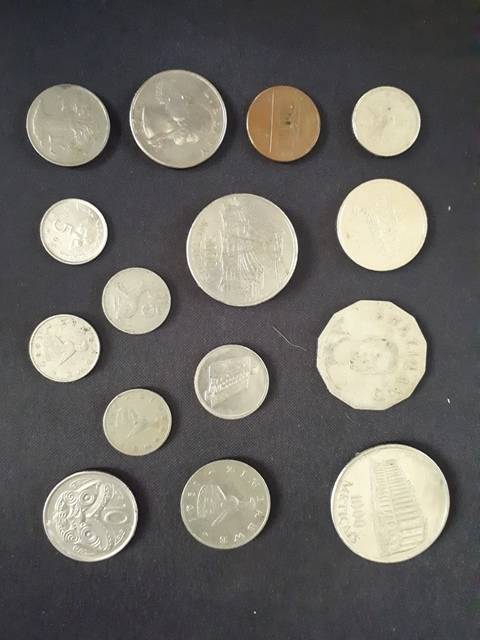 Lot of foreign coins