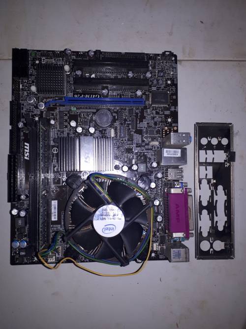 Motherboard Combo, MSI G41M-P26, 2GB Ram, Celeron 1.8ghz