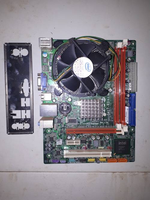 Motherboard Combo, G41T-R3, no Ram, Pentium 3.0ghz