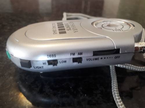 Mini AM/FM Pocket Radio with Neck Strap