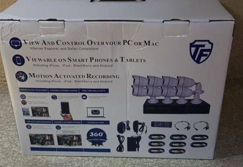 8 Channel AHD KIT 1080p 5 in 1 DVR