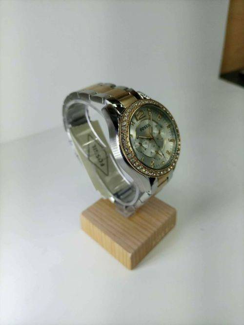 Gold and Silver Ladies Fossil Watch