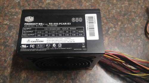 Coolermaster RS-650-PCAR-E3 Power Supply