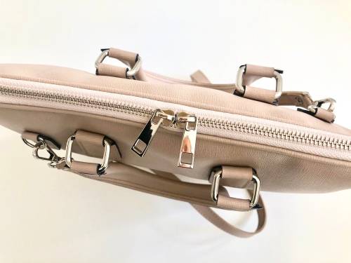 Genuine Italian Leather Laptop Bag Shoulder bag -MADE IN ITALY