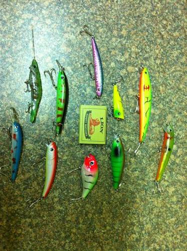 Set of 10 New Fishing Lures - Fresh or Salt Water