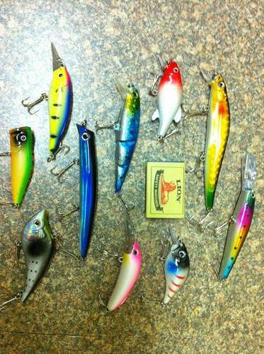 Set of 10 New Fishing Lures - Fresh or Salt Water
