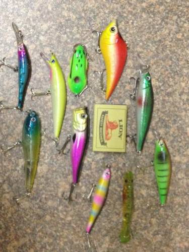 Set of 10 New Fishing Lures - Fresh or Salt Water