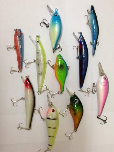 Set of 10 Brand New Fishing Lures - Fresh or Salt Water