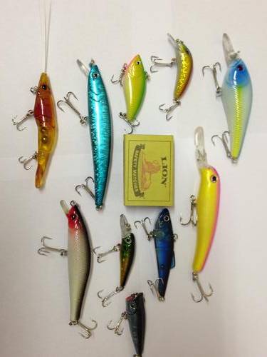 Set of 10 Brand New Fishing Lures - Fresh or Salt Water