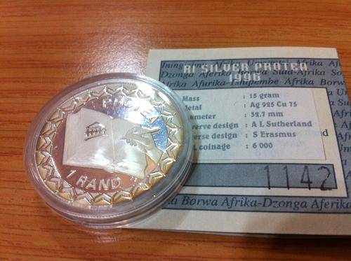 1996 Silver Protea R1 â Constitution Proof