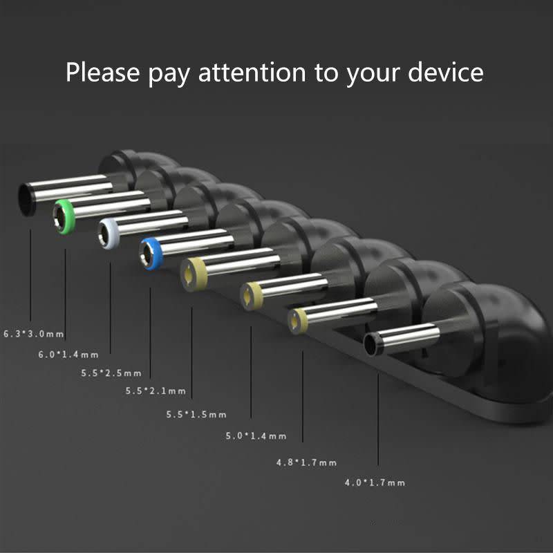 96W 8Plug AC DC Power Adapter/Laptop Charger 12-24V JY-96