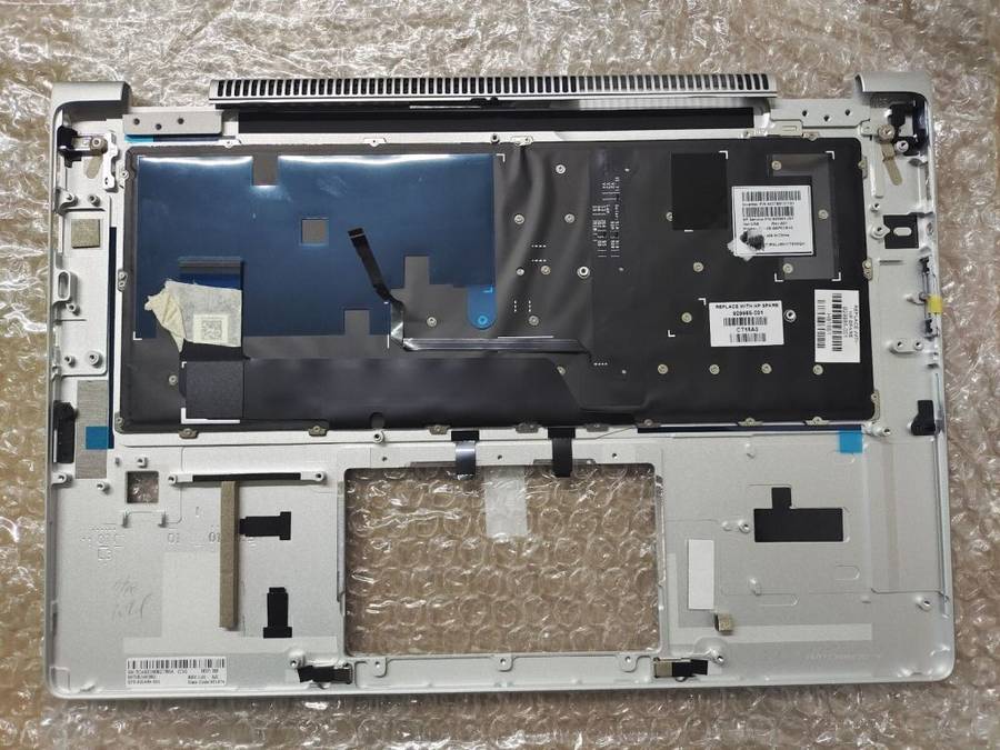 HP EliteBook x360 1030 G2 Black C Shell Upper Palmrest Keyboard