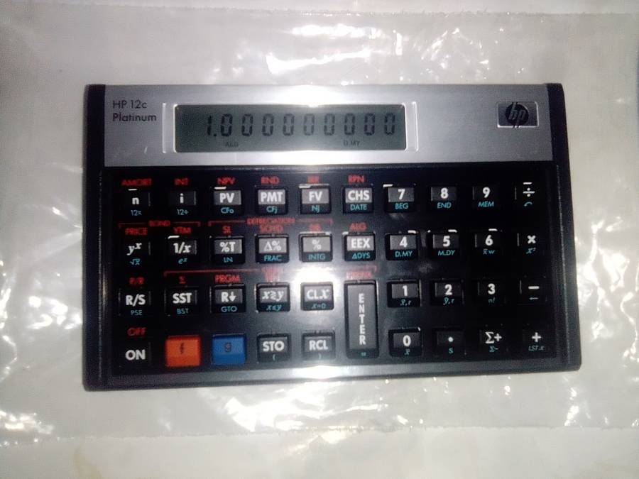 HP 12c Financial Calculate