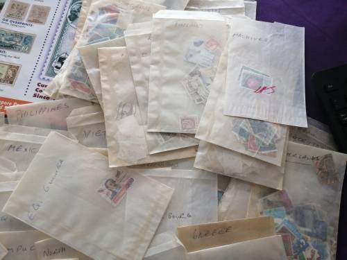 SG Magazines and World Stamps All Off Paper