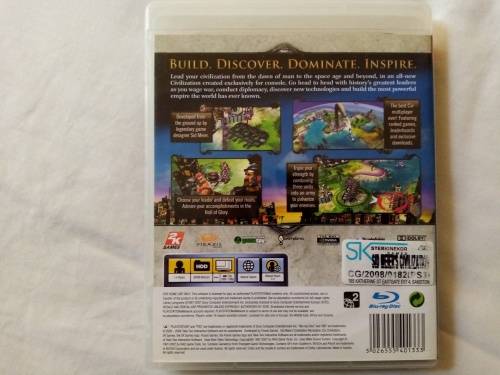 Sid Meiers Civilization: Revolution (PS3)