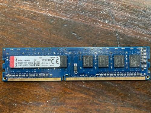 4GB Kingston ValueRam DDR3 12800 KVR16N11S8/4