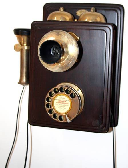 Old style telephone