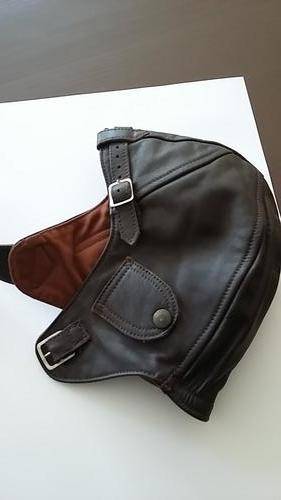 Classic car leather cap