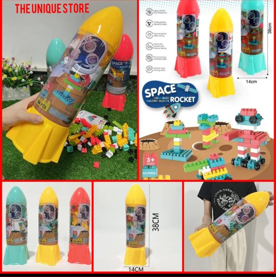 106 PIECE BUILDING BLOCKS