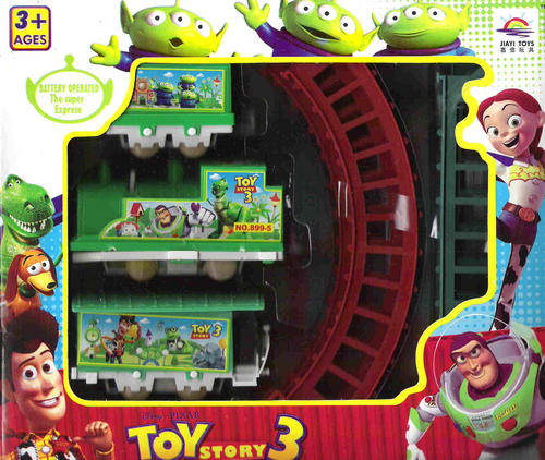 TOY STORY 3 TRAIN SET