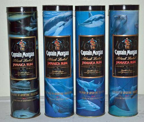 TINS - Captain Morgan - Spirit of Adventure Collection