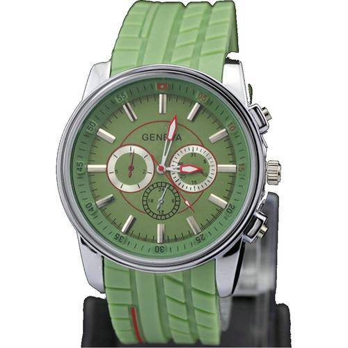 Geneva Men's Sport Watch in Green