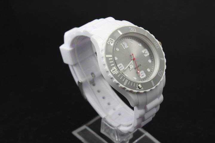 Ice style Silicone Watch in Grey