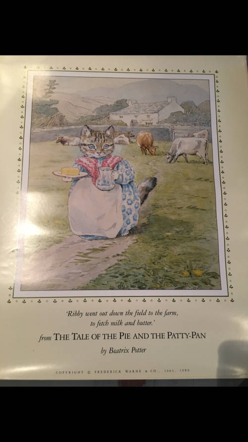 Beatrix Potter Print from The Pie and The Patty-Pan
