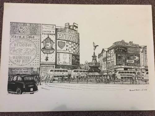 1978 Bernard Smith Print - Londo