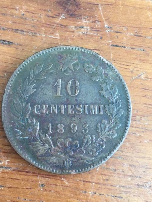 10 Centesimi 1893