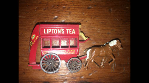 Vintage Lipton's Tea Bus - Lesney