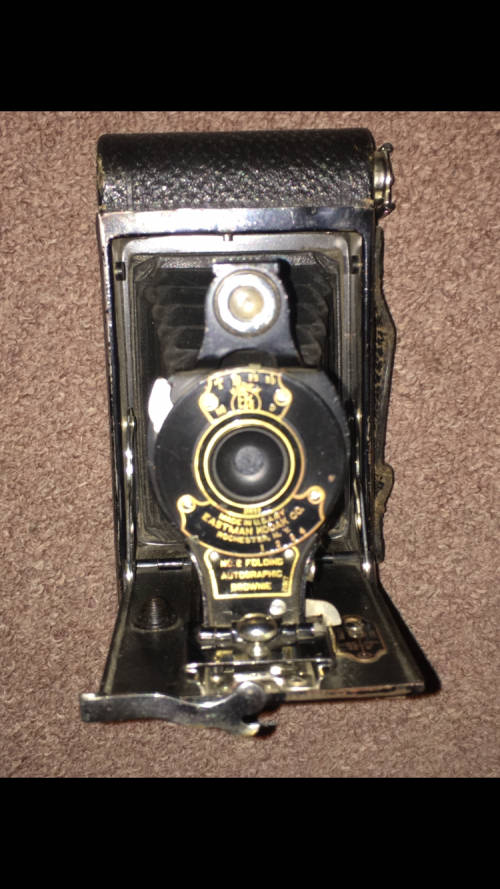 Kodak No.2 Folding Autographic Brownie Camera