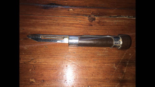 Vintage Sky-line chrome plated Peeler and Corer