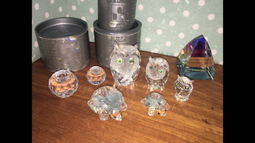 8 x Swarovski / Crystal Pieces - Beautiful!!! - See Pictures