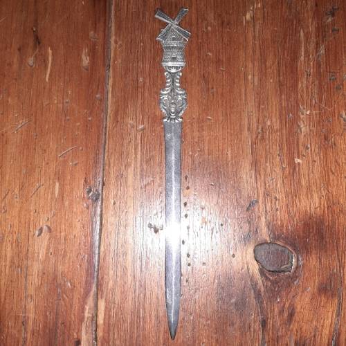 Beautiful Windmill Letter Opener