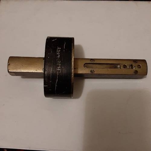 Vintage Marking Gauge with brass inlays - See pictures and description