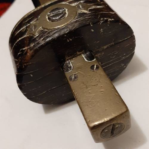 Vintage Marking Gauge with brass inlays - See pictures and description