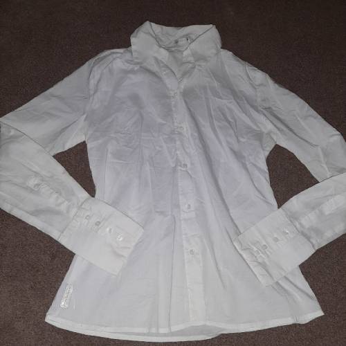 White Jenni Button Shirt - Size 36