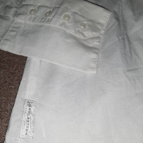 White Jenni Button Shirt - Size 36
